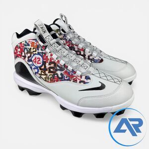 Nike Griffey 2 MCS Jackie Robinson Day Baseball Cleats HJ4509-001 Men's Size 12